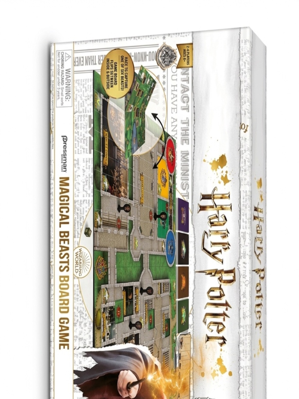 Harry Potter Magical Beasts Complete Board Game Pressman Goliath